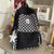 Spaß gemusterter Schulrucksack