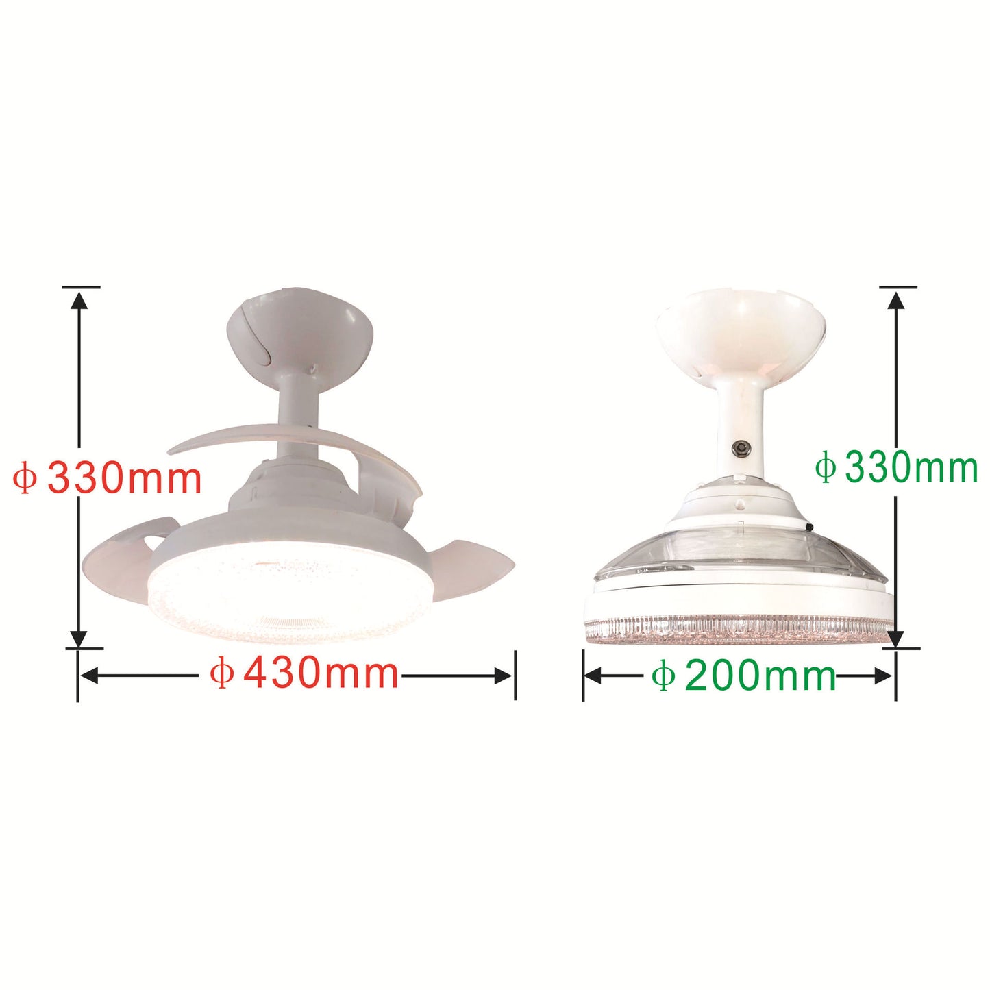 Damen Deckenventilator mit Fernbedienung Brehn