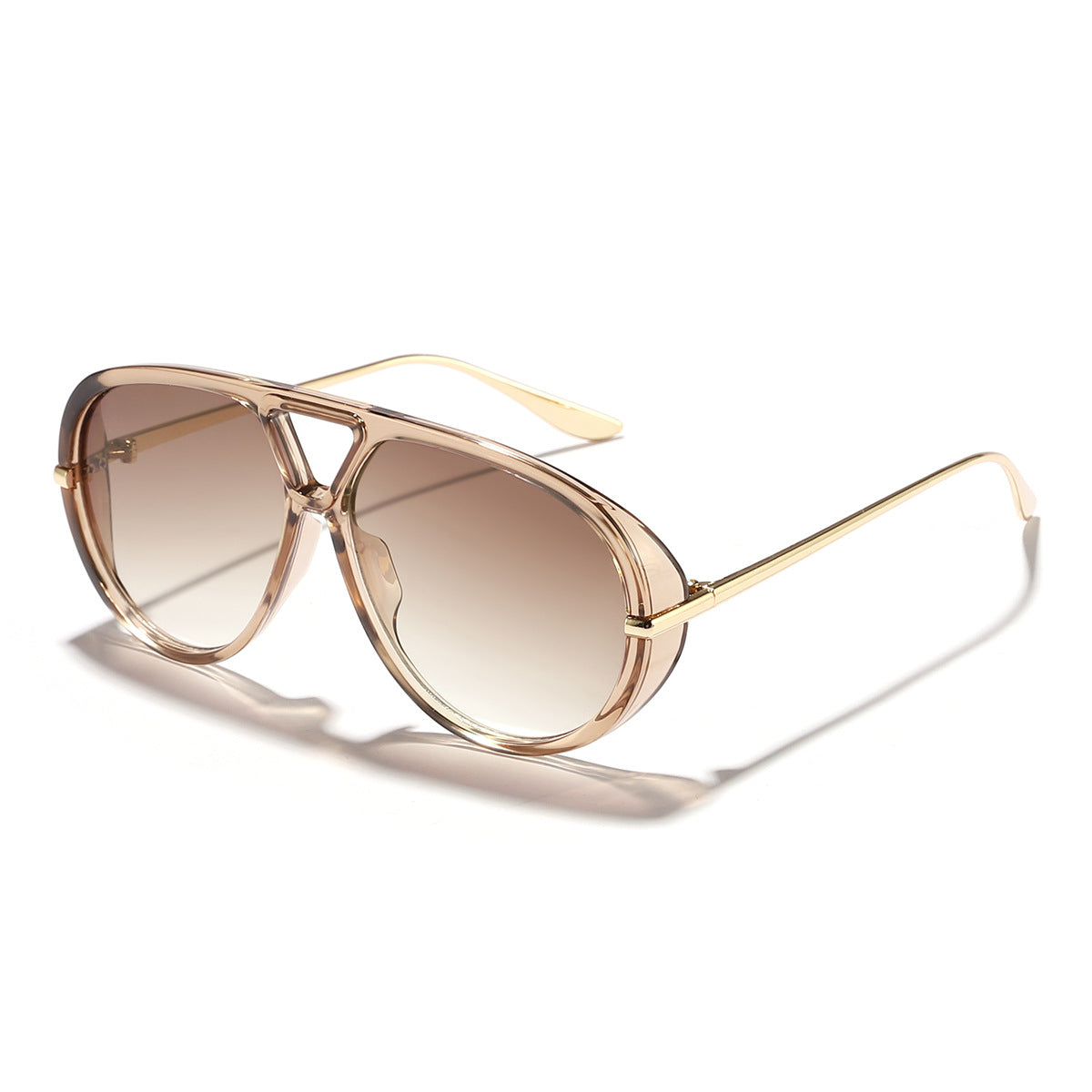 Damen Sportliche Sonnenbrille im markanten Pilotenstil Brehn