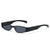Modebewusste Schmalrahmen-Sonnenbrille Brehn
