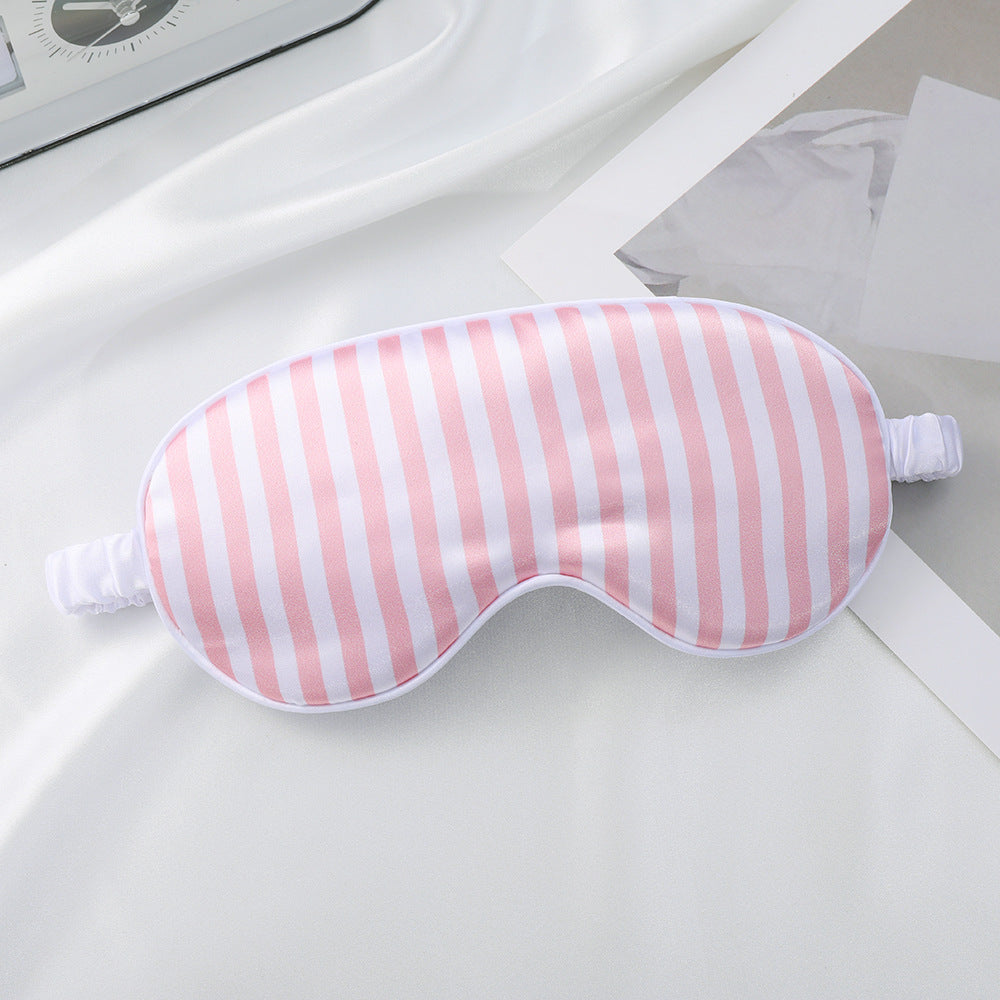 Damen nan luxuriöse seidige Schlafmaske mit weicher Polsterung und elastischem verstellbarem Band Brehn