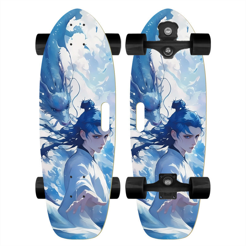 Mini Skateboard Deck mit Texturiertem Grip Brehn