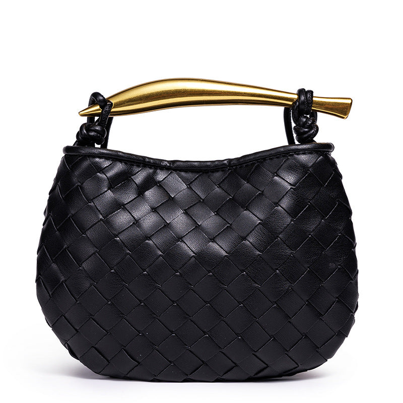 Stilvolle geflochtene Handtasche Brehn