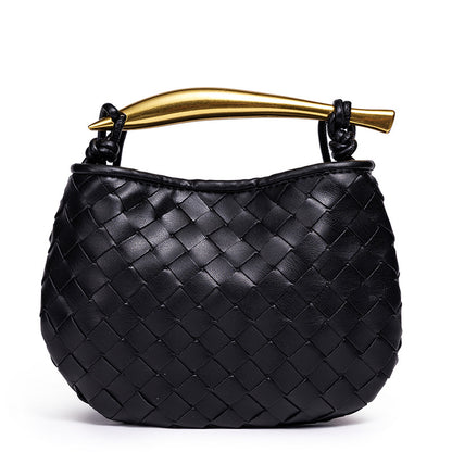Stilvolle geflochtene Handtasche Brehn