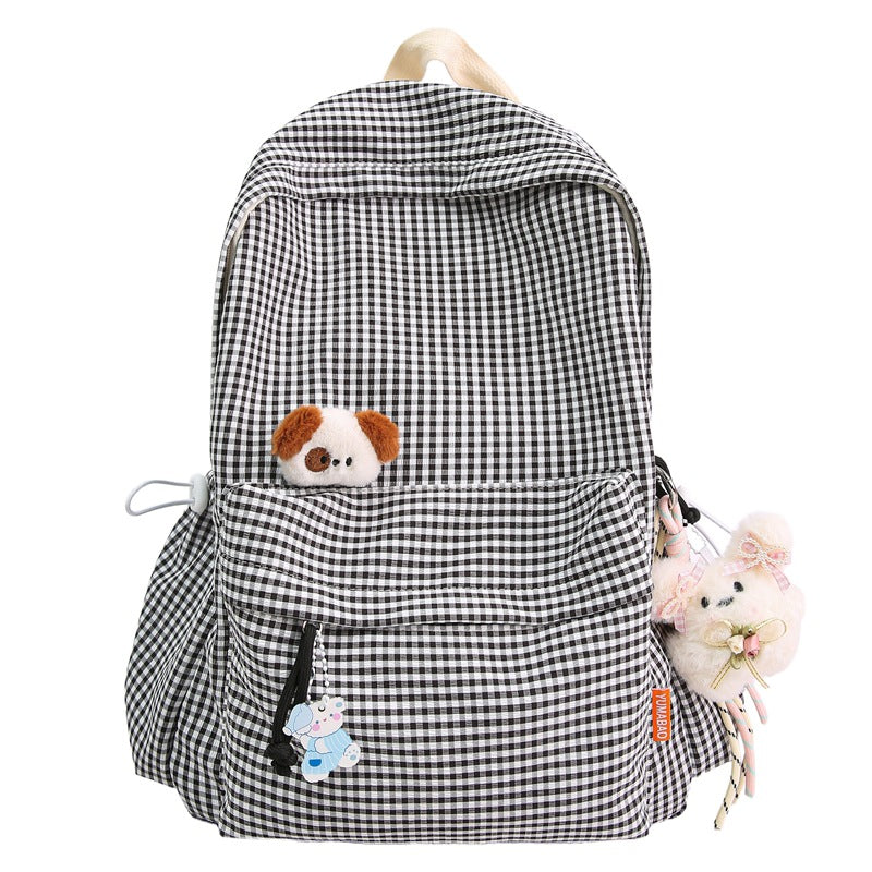 Niedlicher Rucksack mit Charakterverzierung