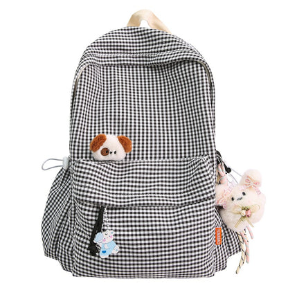 Niedlicher Rucksack mit Charakterverzierung