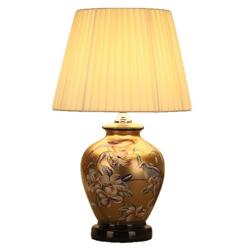 Florale Dekorative Tischlampe