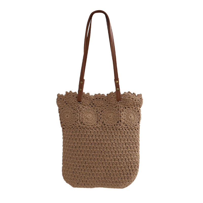 Handgewebte Basttasche Brehn