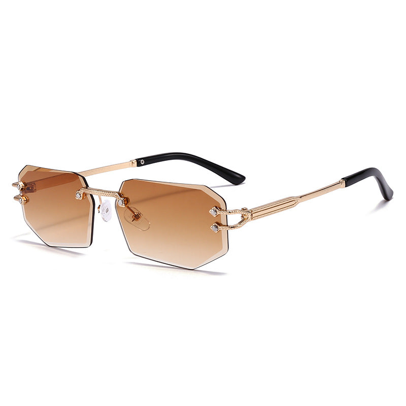 Damen modische Sonnenbrille mit elegantem achteckigem Rahmen Brehn