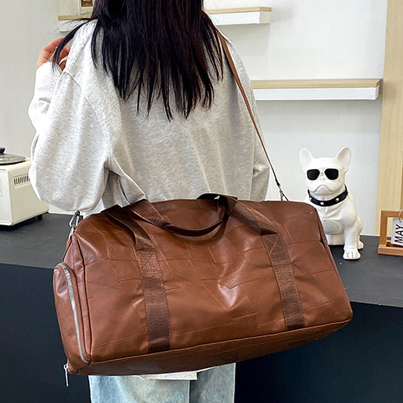 Premium Casual Leder Reisetasche Brehn