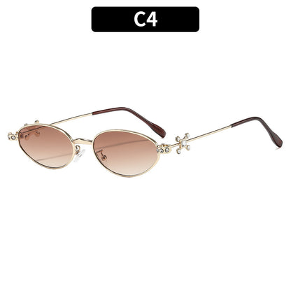Elegante Katzenaugen-Brille