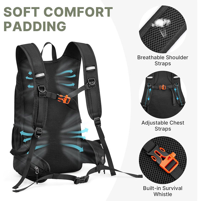 Leichtgewicht Packbare Outdoor Rucksack Brehn
