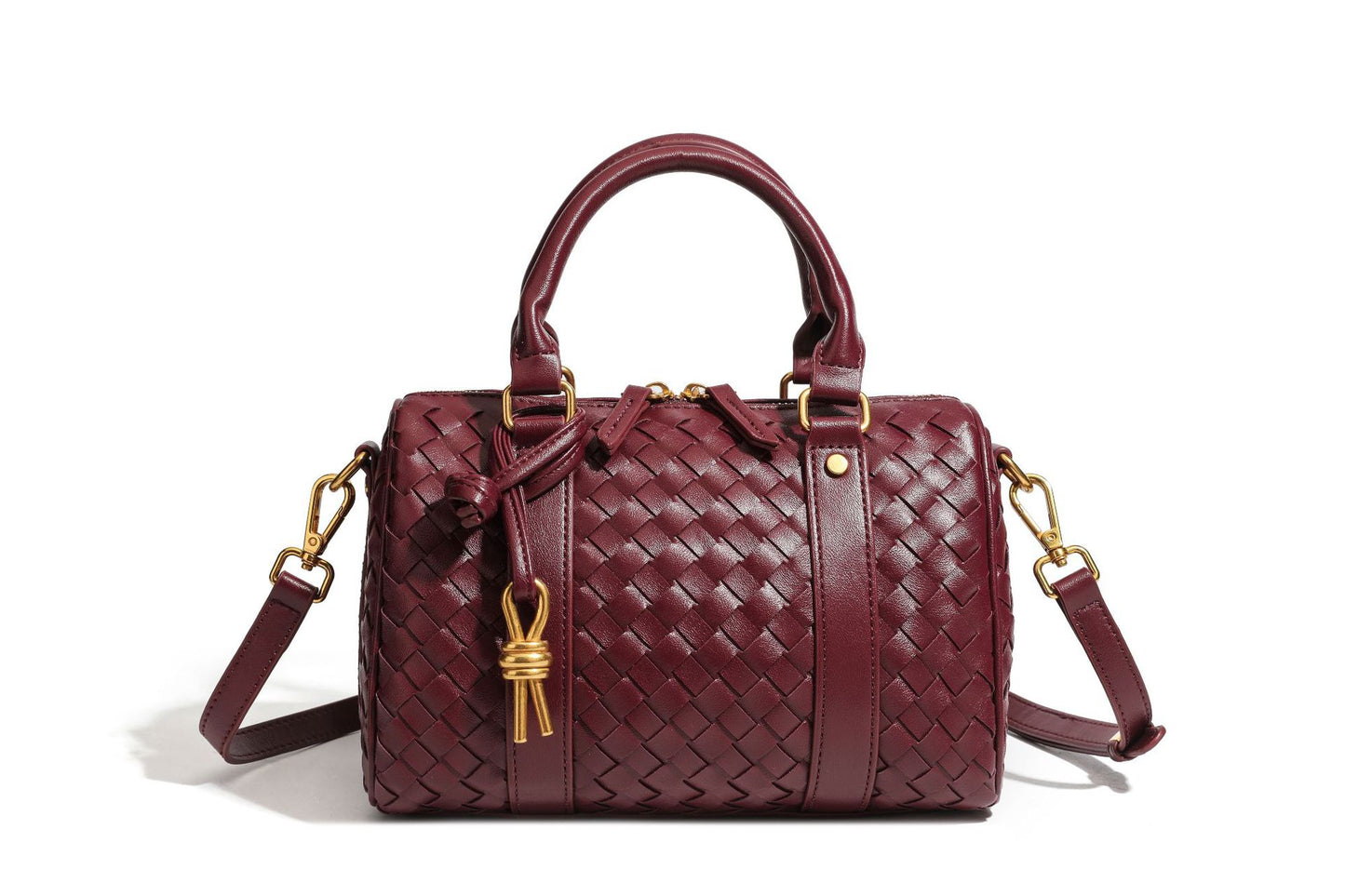 Elegante geflochtene Handtasche Brehn