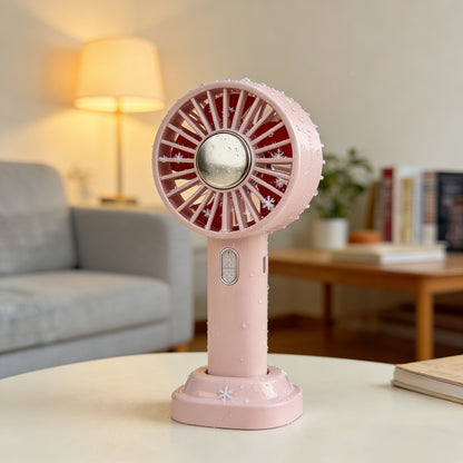Unisex Tragbarer Handventilator mit integriertem Wassersprühmechanismus Brehn