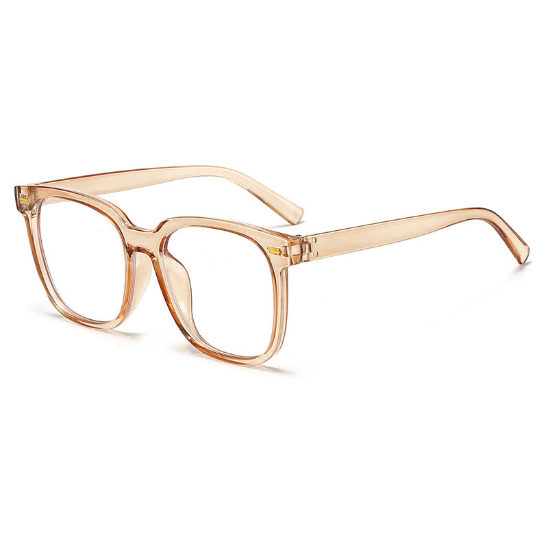 Oversized Transparente Rahmenbrille