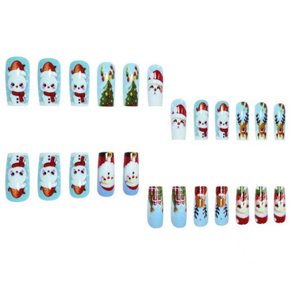 Festliches Feiertags-Charakter-Nagelkunstset Brehn