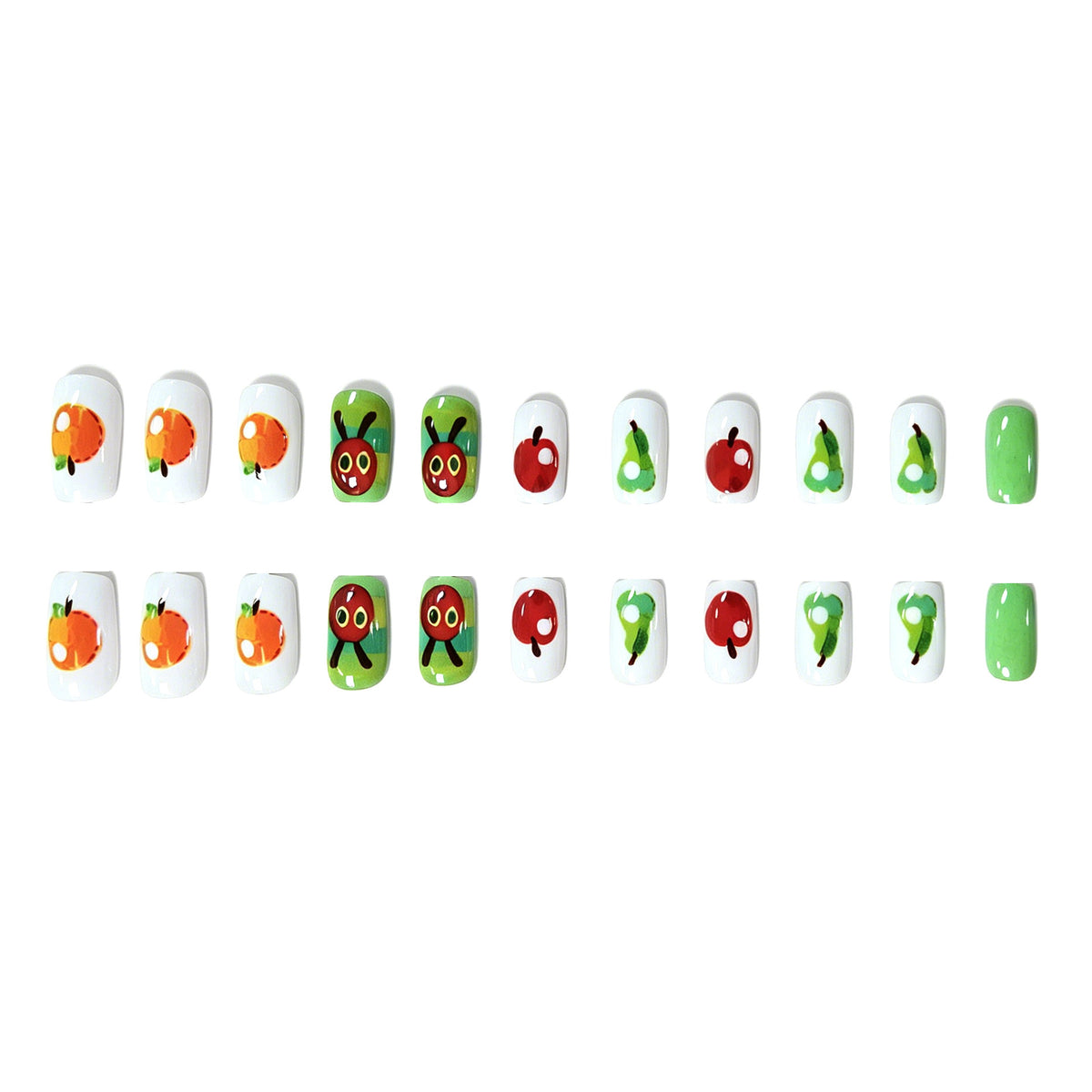 Frucht-Themen Nagelkunsttafel Brehn
