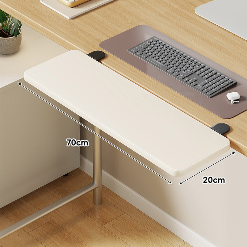Unter-Tisch Gleitschienen-Tastaturablage und Schreibtischverlängerung mit sanfter Gleitmontage