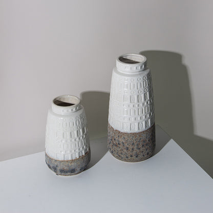 Strukturierte Keramische Dekorative Vase