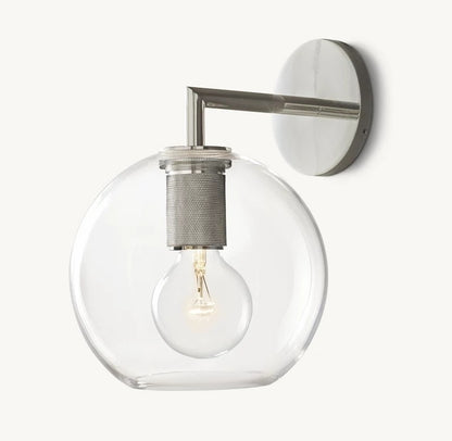 Moderne Glas Sphere Wandlampe