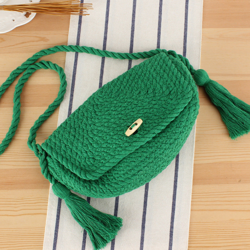 Handtasche mit Stilvollen Quasten Brehn