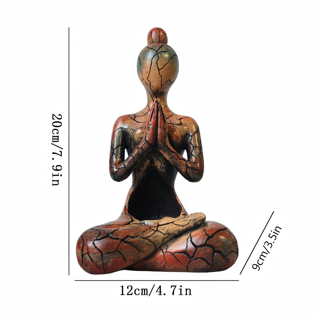 Dekorative Meditationsfigur Brehn