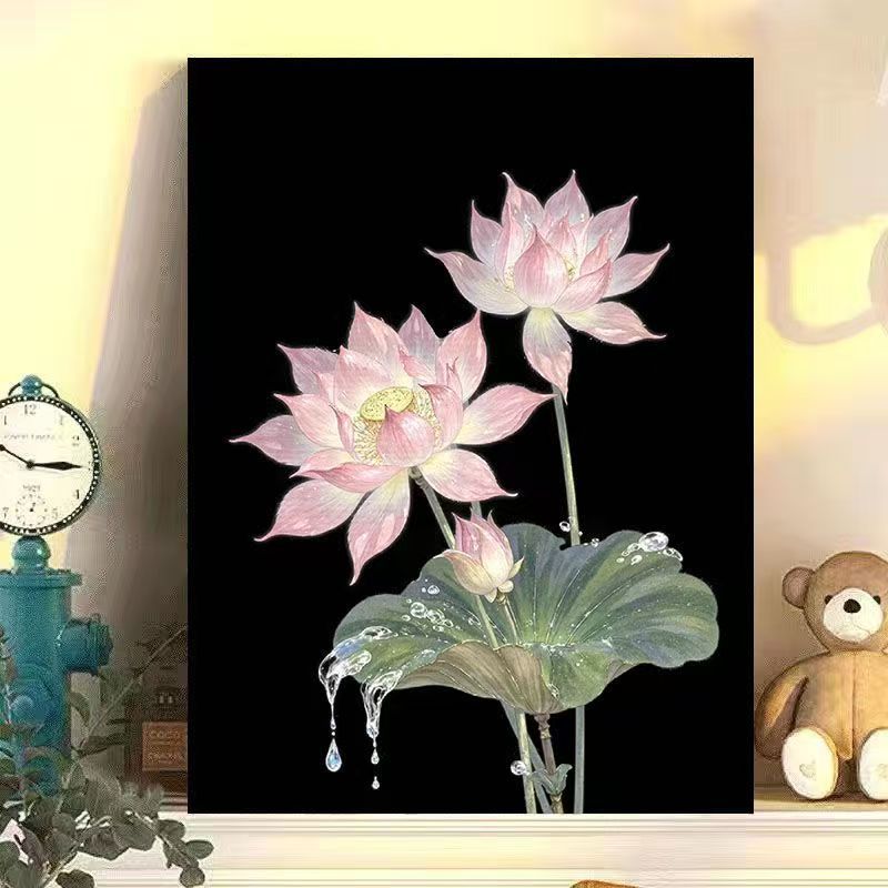 Wisteria Floral Leinwand Kunst Brehn