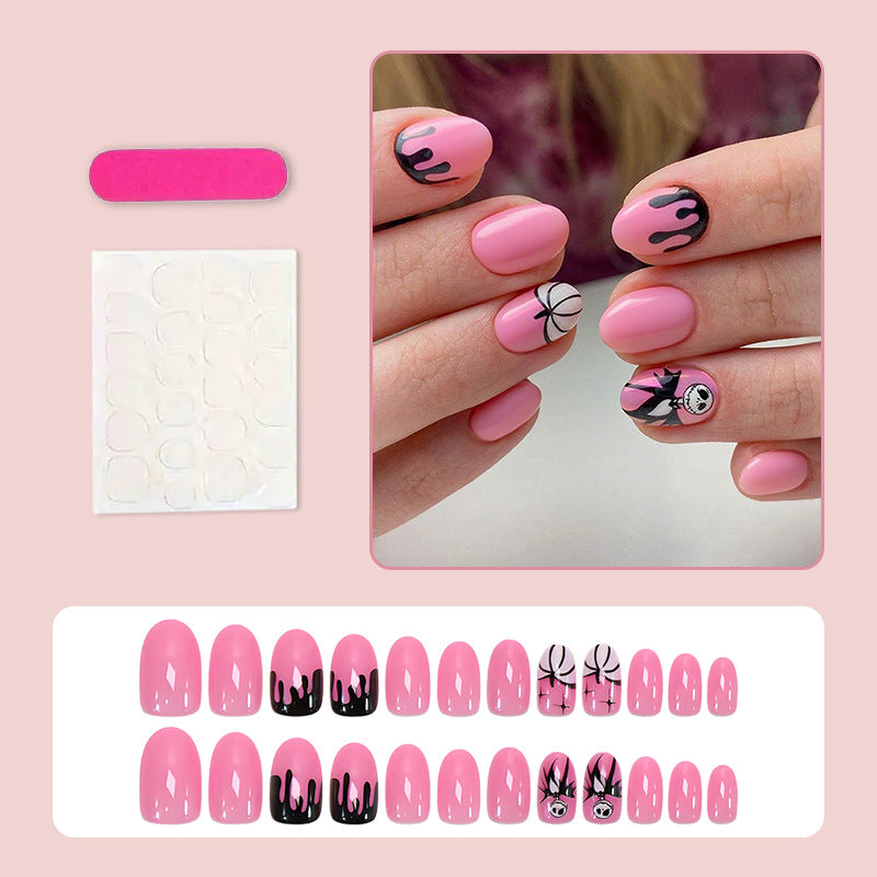 Kunstnagelset mit einzigartigen Halloween-Designs Brehn