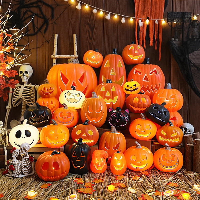 Lustige Halloween-Kürbis Dekoration Brehn