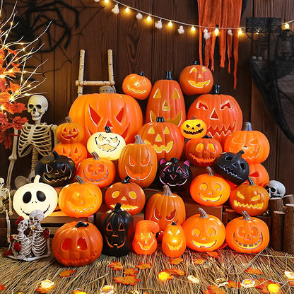Lustige Halloween-Kürbis Dekoration Brehn