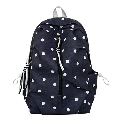 Polka Dot Muster Freizeit Rucksack Brehn