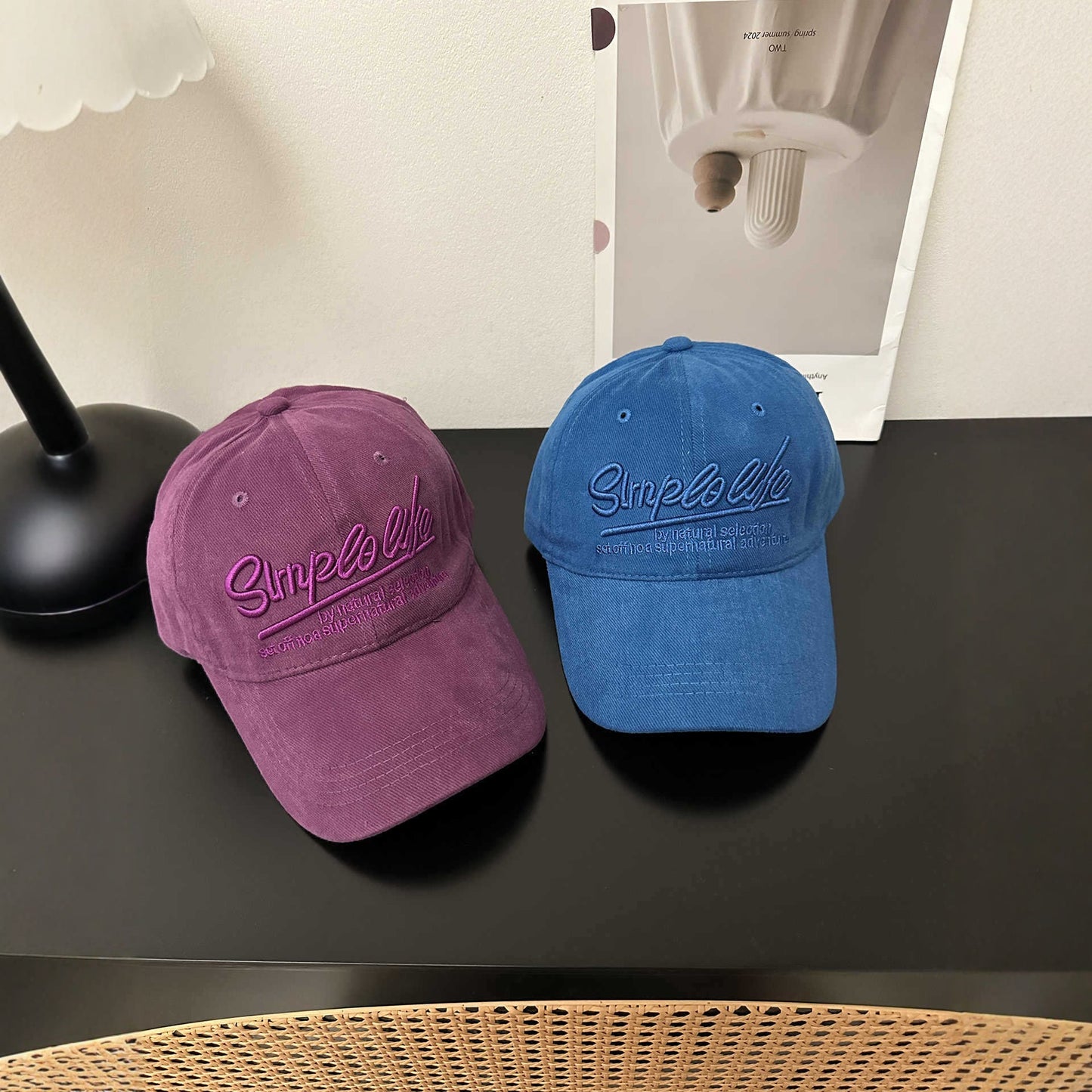Unisex Casual Fleece-Mischung Baseballcap Brehn