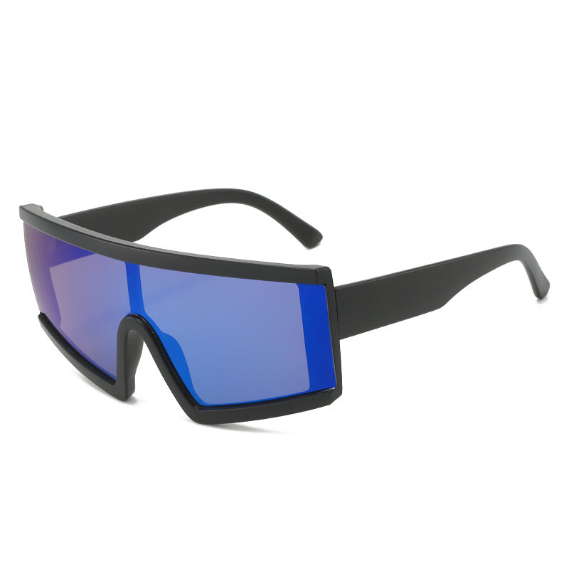 Damen Sportliche Sonnenbrille mit breiter, kratzfester Linse und UV-Schutz Brehn