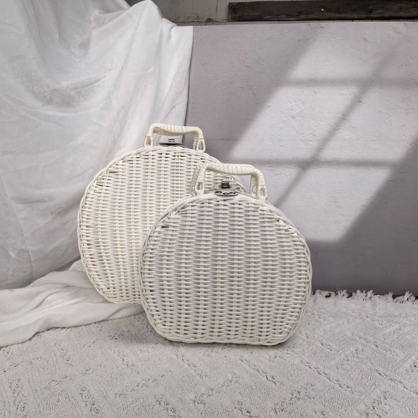 Damen stilvolle geflochtene Handtasche Brehn