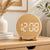 Digitaler Wecker Im Modernen Holzdesign Brehn