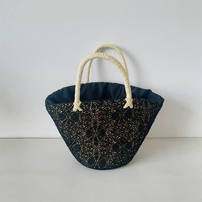 Korbtasche mit Elegantem, Geflochtenem Design Brehn