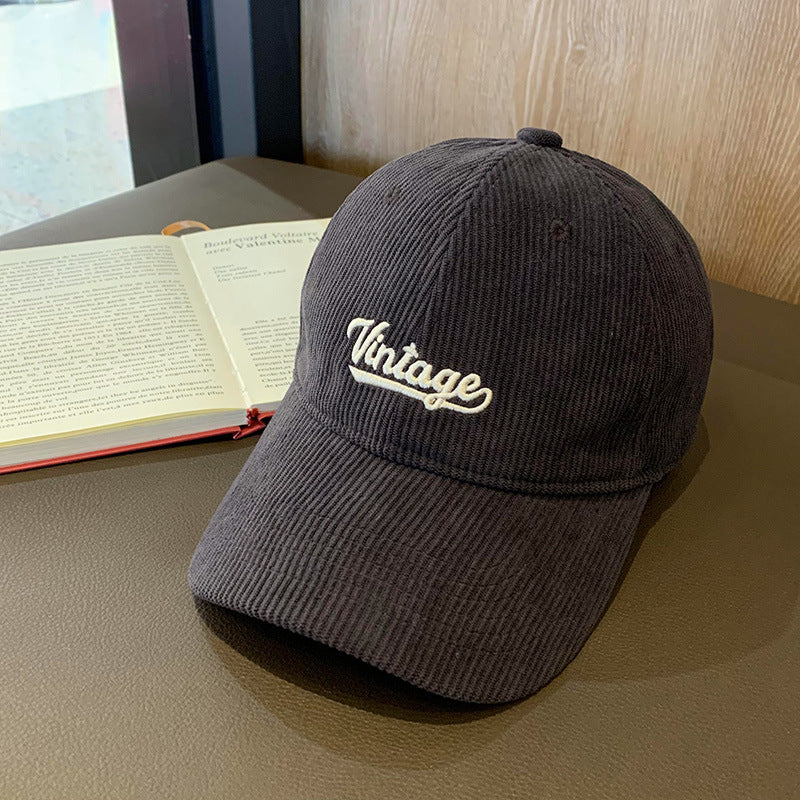 Herren Vintage Cord-Cap Brehn