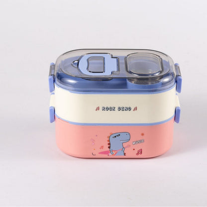 Cartoon-Themen Mehrfach-Fach Lunchbox