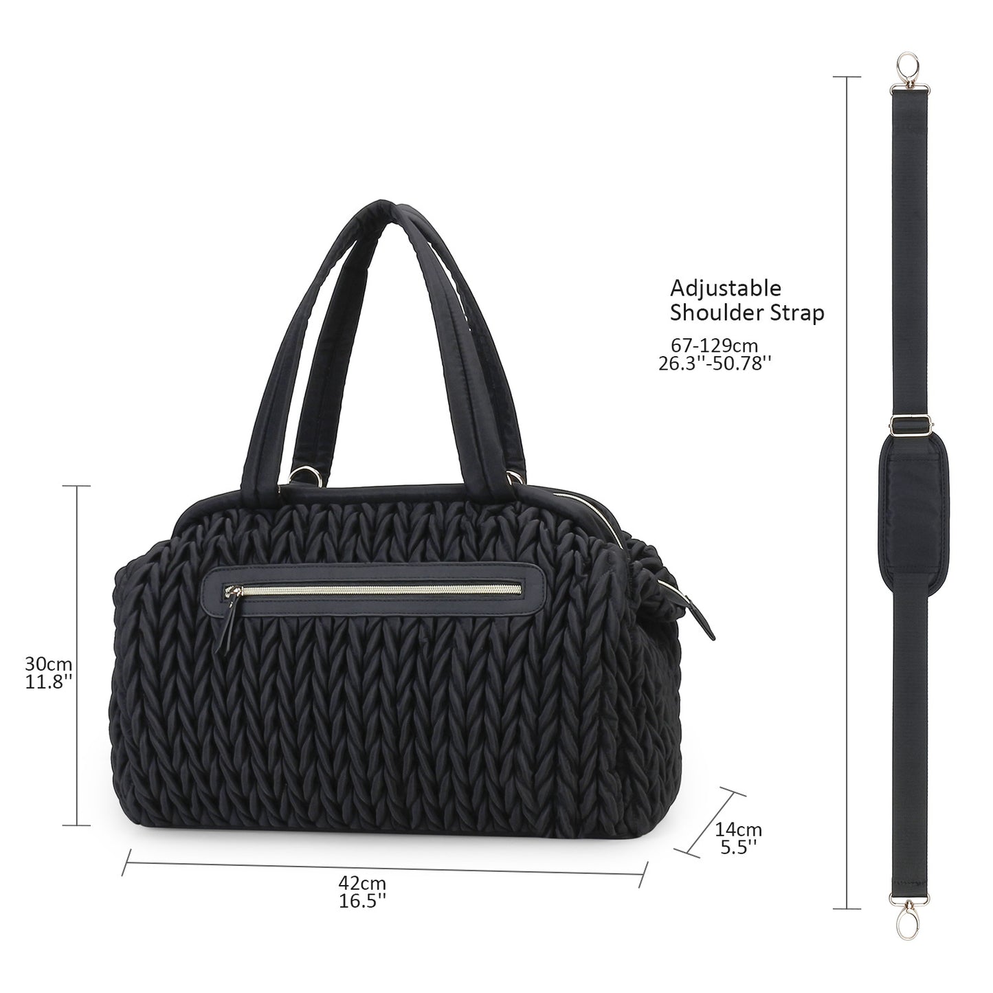 Sportliche Weekender-Tasche Brehn