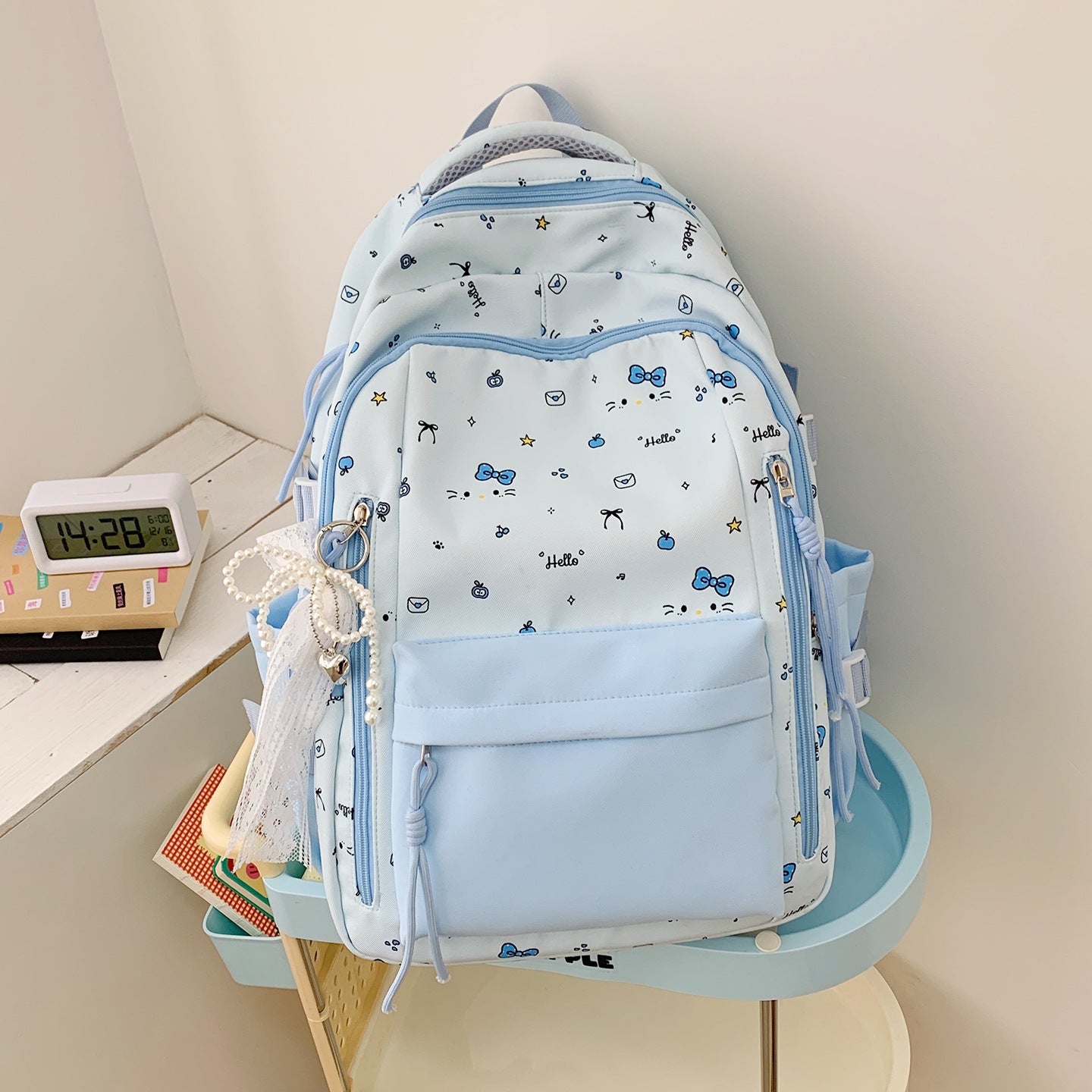 Freizeitrucksack mit Charmantem Design und Praktischen Fächern Brehn