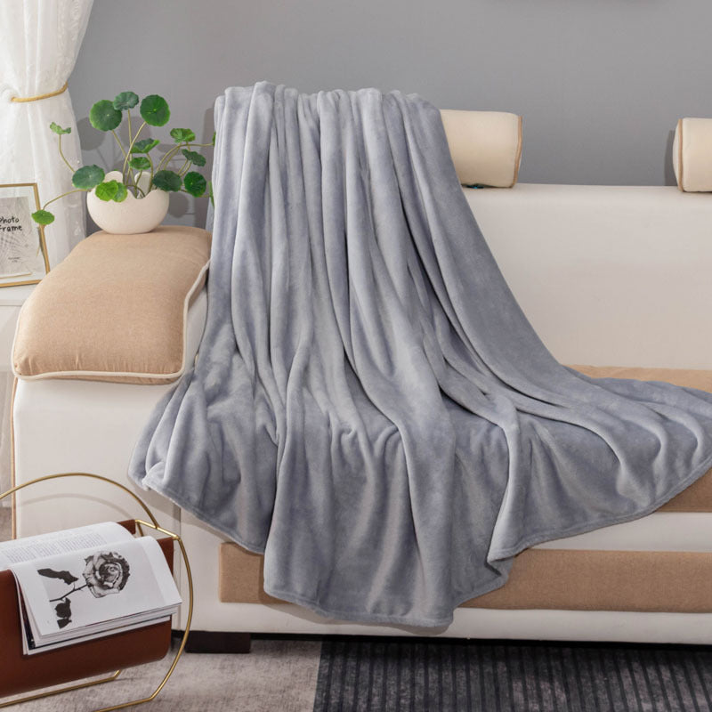 Damen luxuriöse Fleece-Decke mit sanfter Textur Brehn