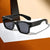 Bold Chunky Vintage Square Sonnenbrille Brehn