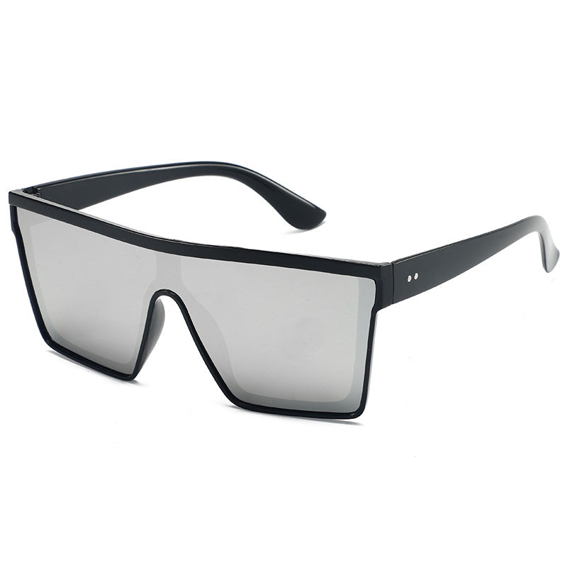 Damen futuristische Oversized Sonnenbrille Brehn