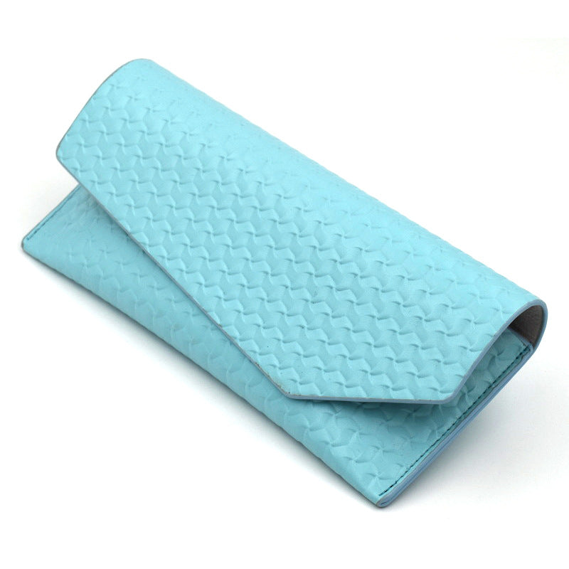 Strukturierte Leder Clutch Geldbörse Brehn