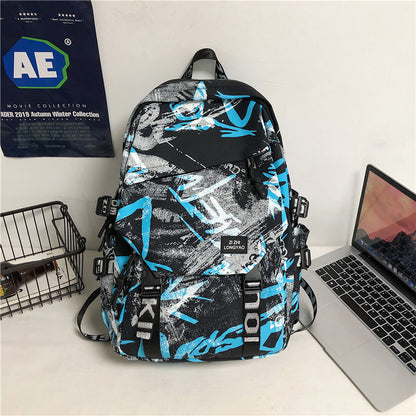 Stylischer Grafikdruck-Rucksack Brehn
