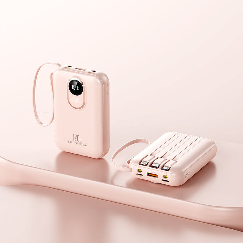Tragbare Powerbank mit Schnellladefunktion und Digitaler Ladestandanzeige Brehn