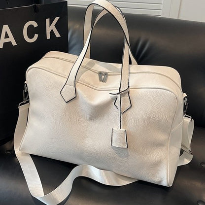 Premium Leder Wochenend-Duffle