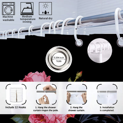 Herbstblätter digitales Badezimmer-Set Brehn