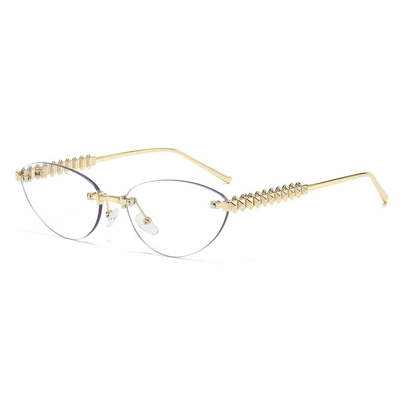 Damen modische Brille mit spitzen Akzenten Brehn