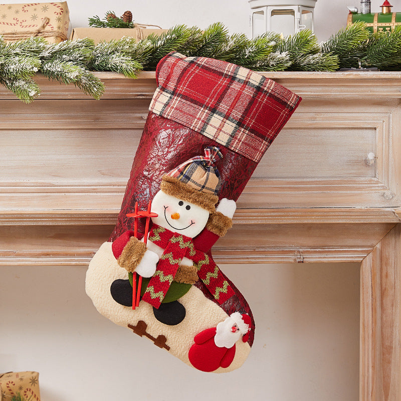 Festlicher Weihnachtsstrumpf Brehn